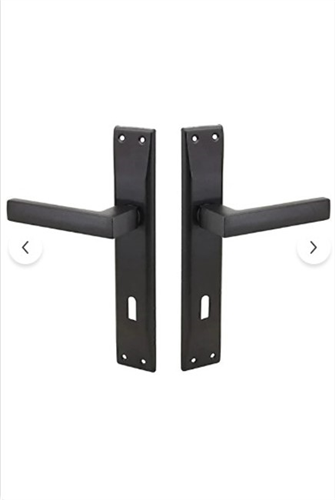 SÜMELA AYNALI KAPI KOLU SİYAH ( ODA ) ( 2 TK )